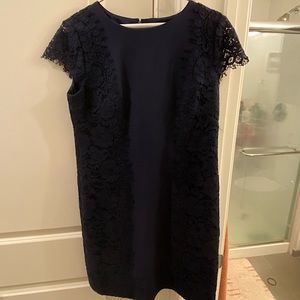 Women’s Petite Navy Dress; Size 8P; Ralph Lauren; NWT